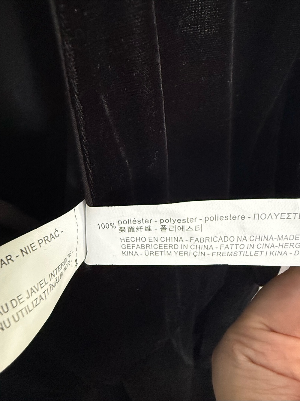 Zara Black Long Sleeve Ruffle Jumpsuit - Picture 4 of 6